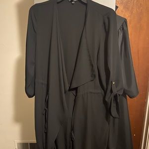 Black light jacket/cover-up